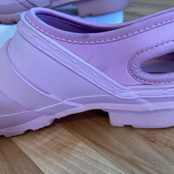 Hunter Pink Original Nebula Play Clog Slingback Slide On Shoes Size 6 - Picture 5 of 11